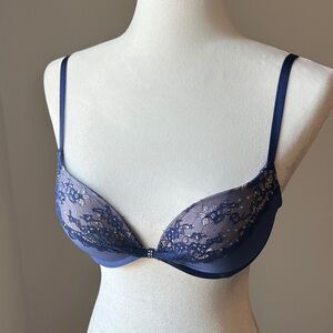 Victoria's Secret Navy Lace Bra